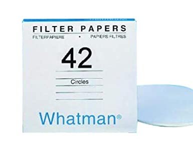 Grade 42 Circles 125 mm 100/PK Make- WHATMAN, Product Code- 1442-125