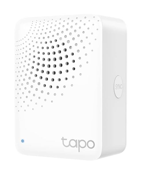 TP-Link Tapo H100 IoT Smart Hub with Chime | Smart Alarm and Doorbell