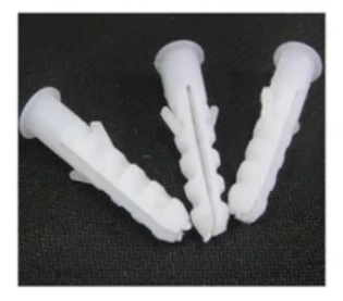 White Rawal Plug Plastic, For Wall, Size: 35X8 MM packet